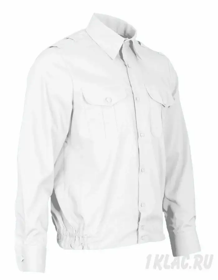 Рубашка форменная кадетская белая