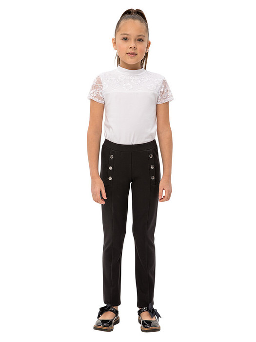 Школьные брюки для девочки черные 074902 купить от 2 300 ₽ руб. ШкольнаяФорма для Девочек