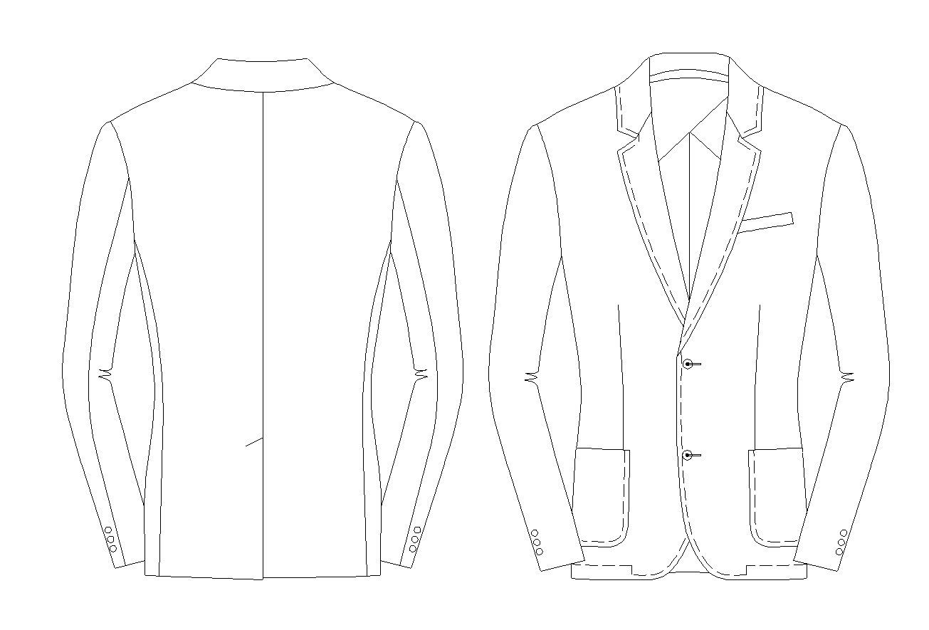 Пиджак школьный для мальчика "Классик" трикотаж