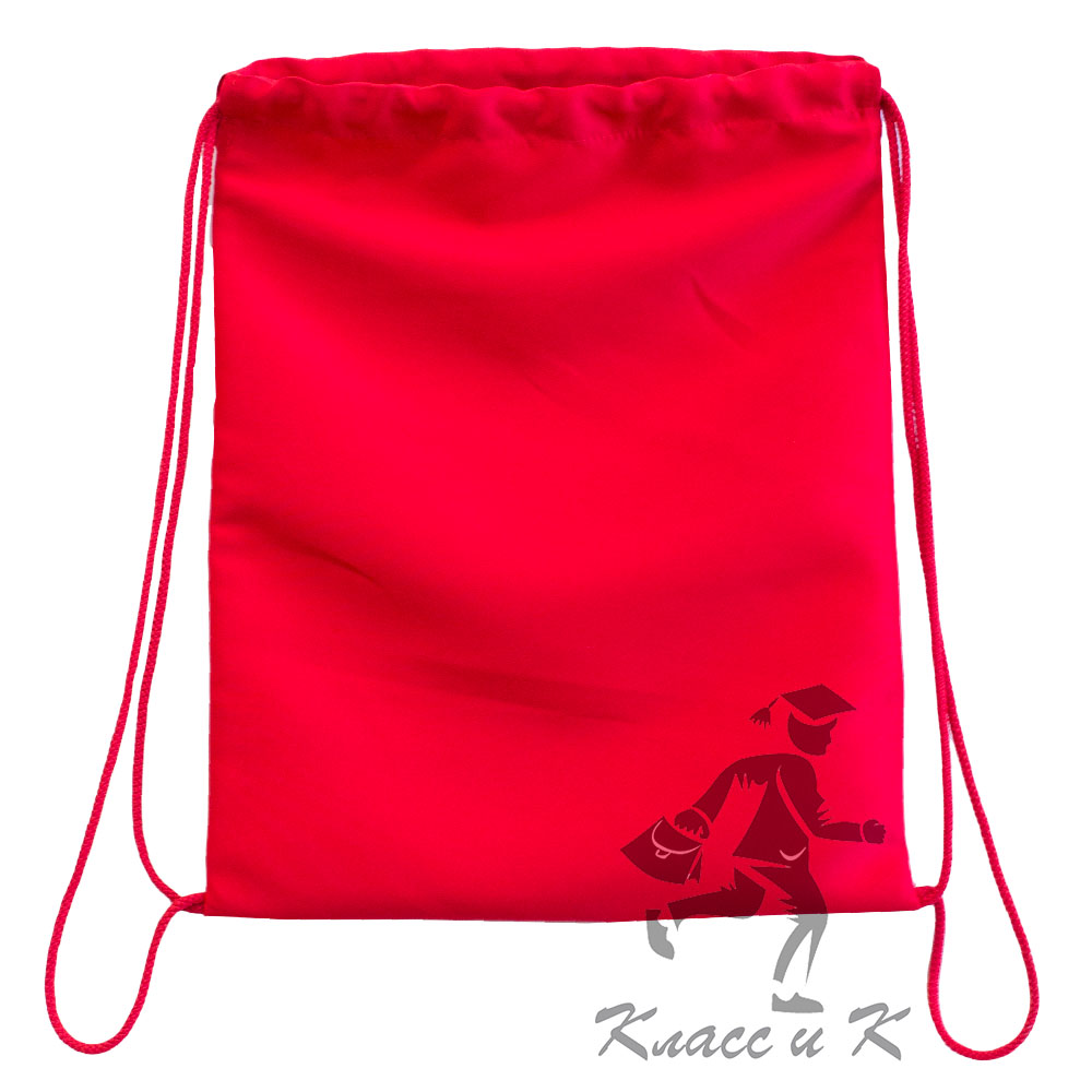 Сумка-рюкзак красная